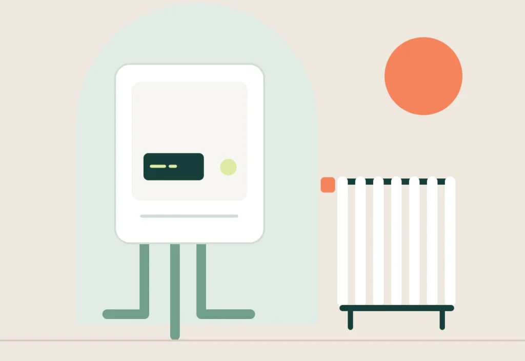 Wärmetechnik – Illustration für das Musterprofil